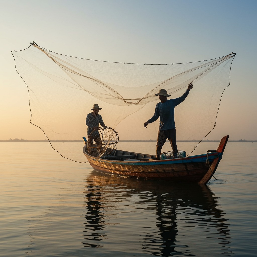 Pescadores artesanales y proceso de captura